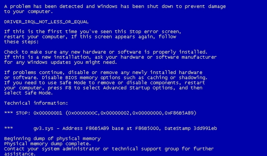 ლურჯი ეკრანი ლურჯი ეკრანი Windows 7